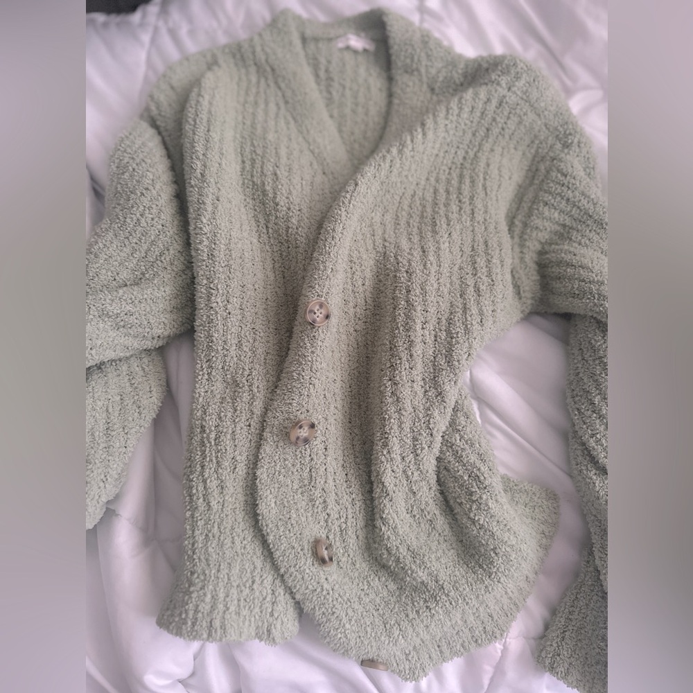 green cardigan!! brand is by the river, cute and perfect for fall/winter!!